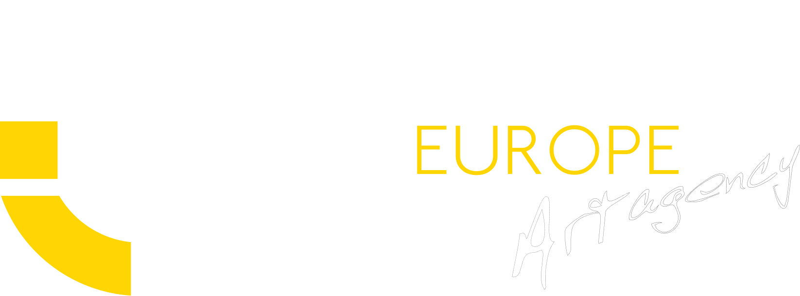Concerteurope logo - white and yellow